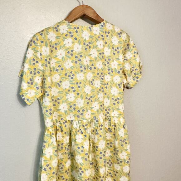 Rove Sunchaser Dress Marguerite Floral French Linen Mini Dress Women’s Size XL - Picture 10 of 14
